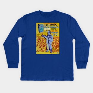 The Introduction of the Walkman Kids Long Sleeve T-Shirt